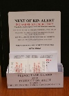Picture of Next Of Kin card dispenser